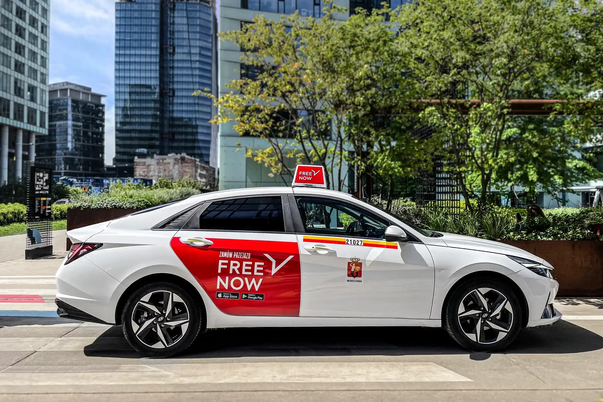 FreeNow taxi