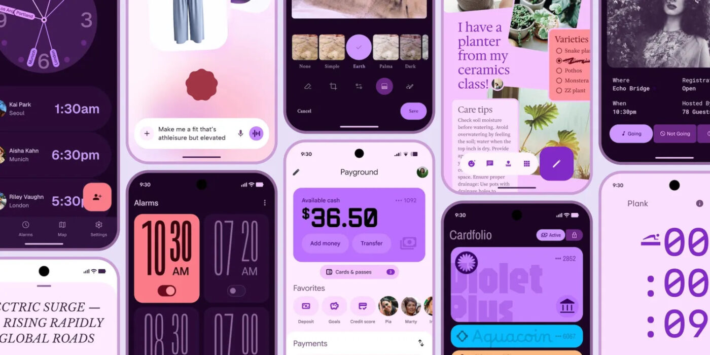 Google Material Design 3 Expressive