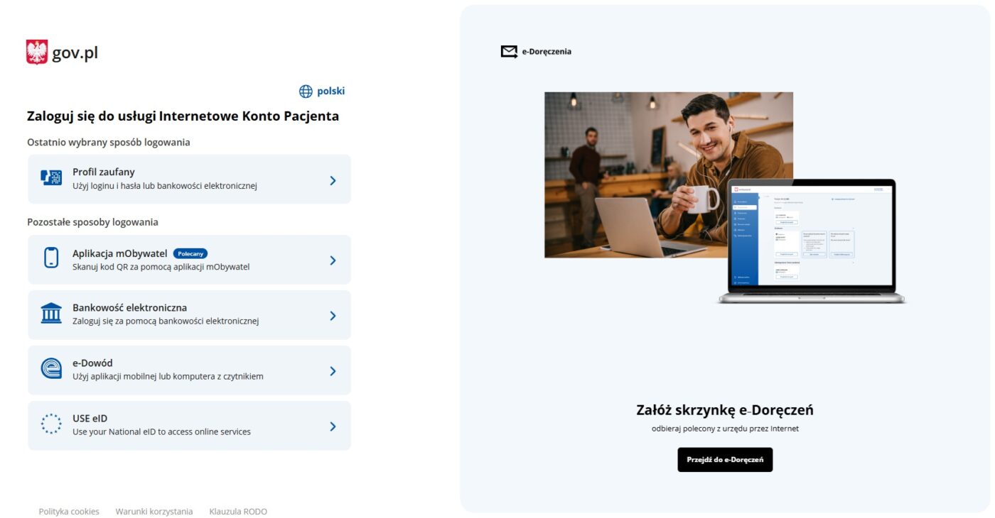 portal ikp internetowe konto pacjenta logowanie fot. tabletowo.pl