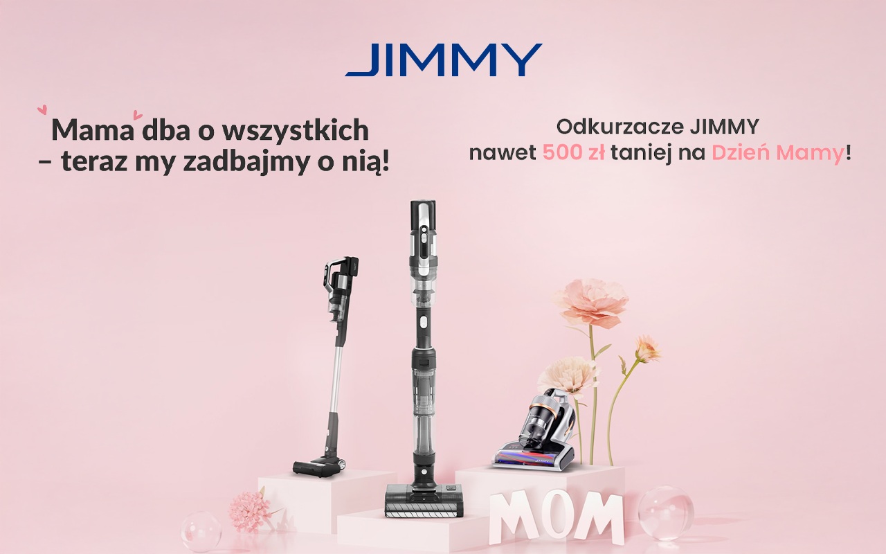 Prezent na Dzień Matki - odkurzacz jako propozycja Jimmy