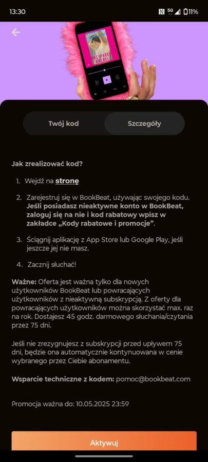 promocja 6. urodziny Orange Flex fot. tabletowo.pl