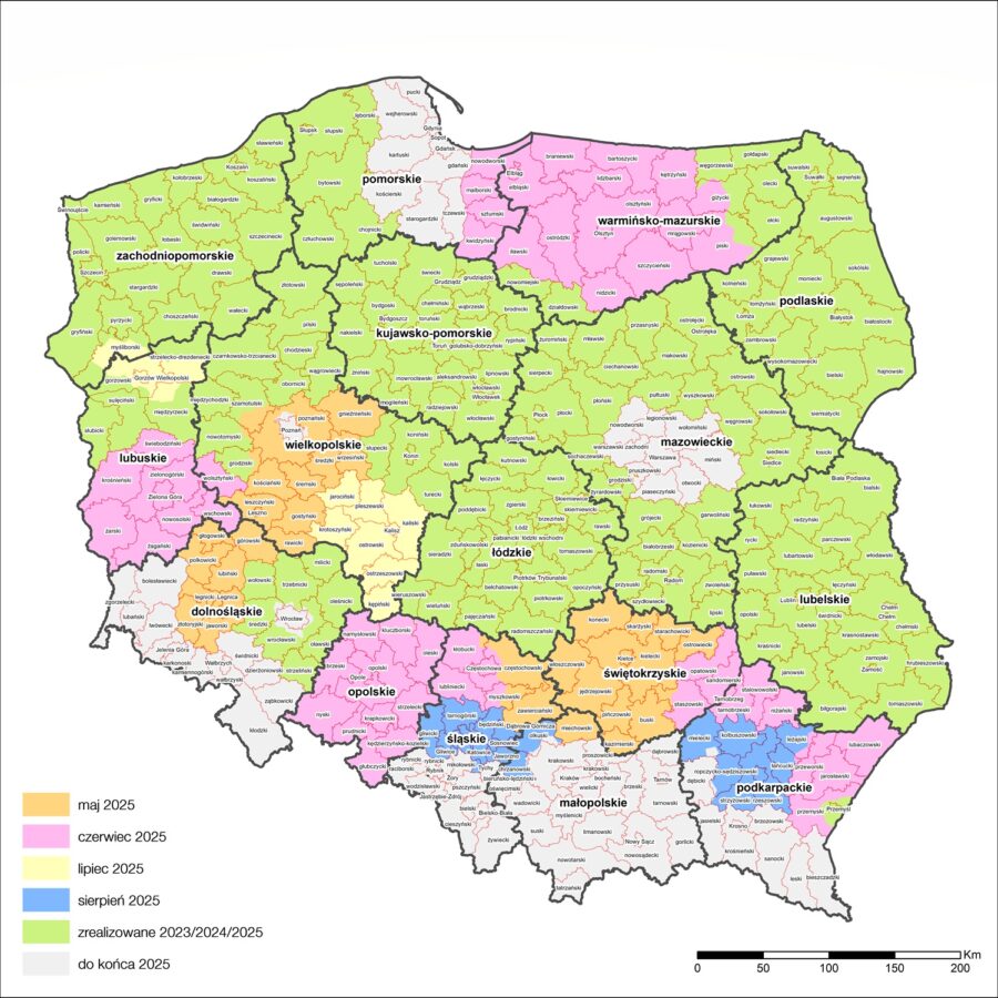 orange wyłączenie 3g harmonogram mapa