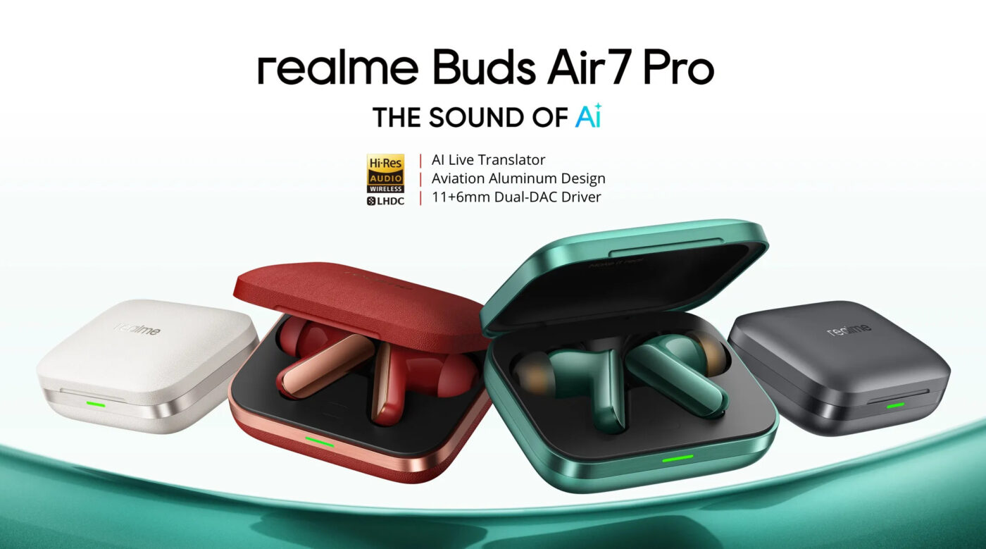 Słuchawki Realme Buds Air 7 Pro