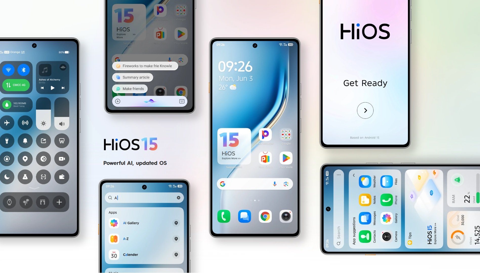 tecno hios 15 android 15 logo