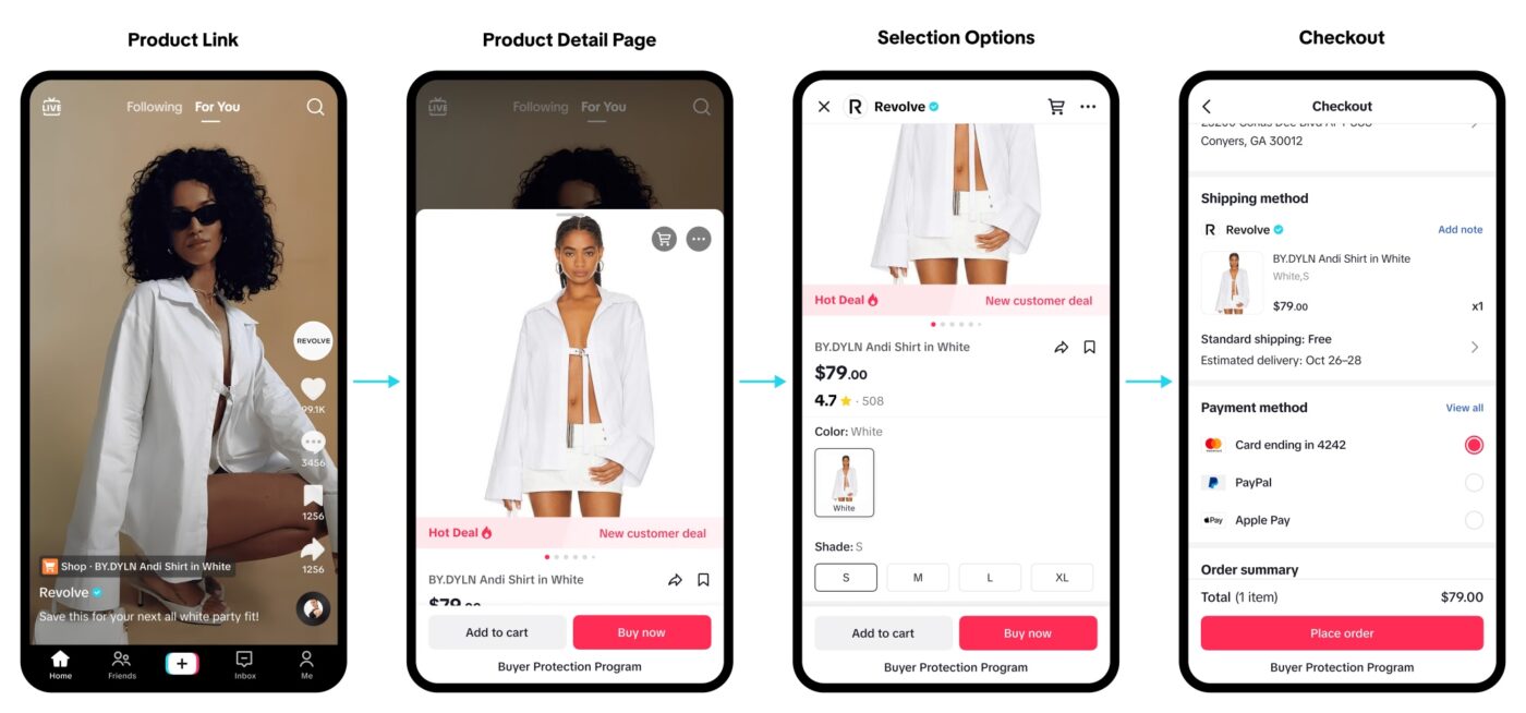 tiktok shop wyglad