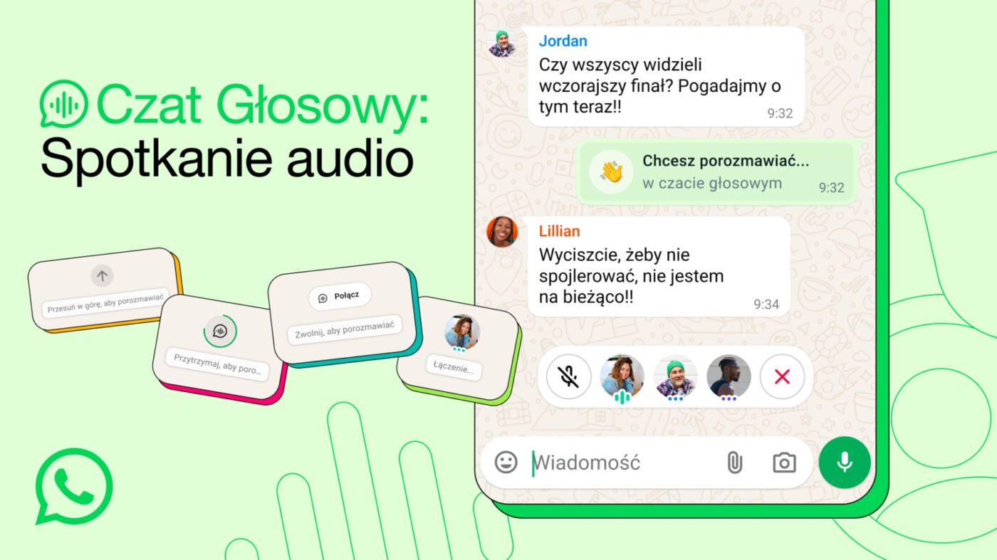 WhatsApp czat głosowy