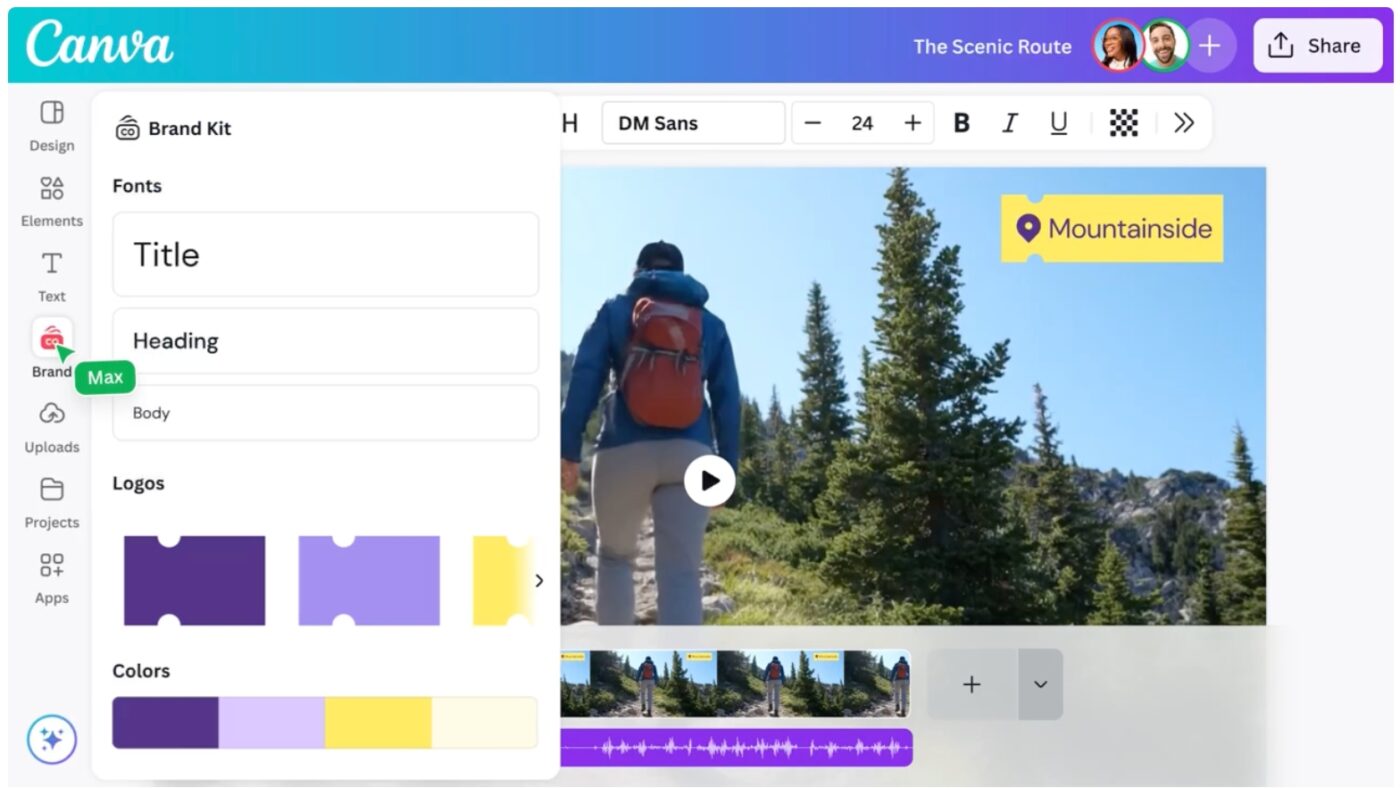 Canva generowanie wideo AI