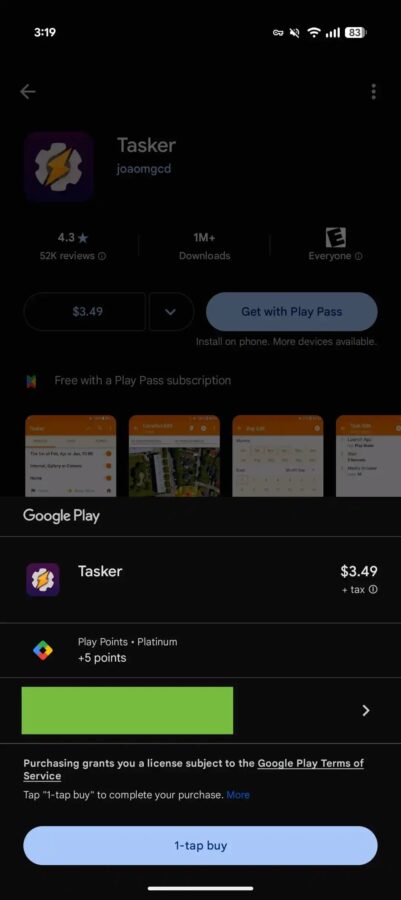 Google Play nowy sposób potwierdzania zakupów
