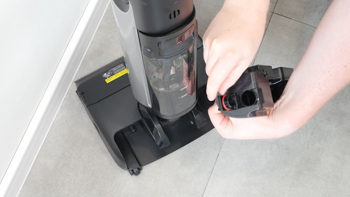 Mova X4 Pro odkurzacz myjący - zbiornik na wodę