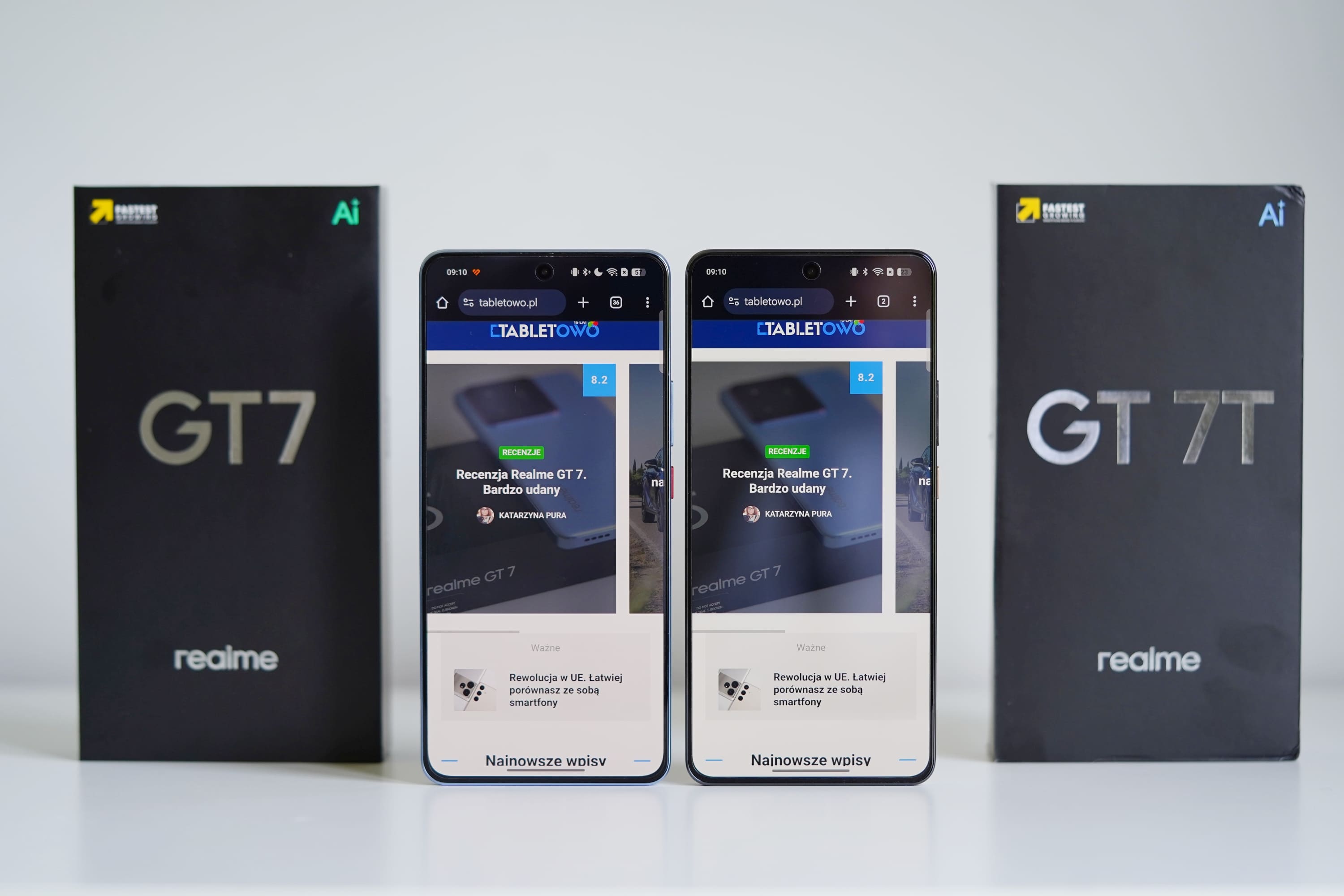 Realme GT 7 vs Realme GT 7T