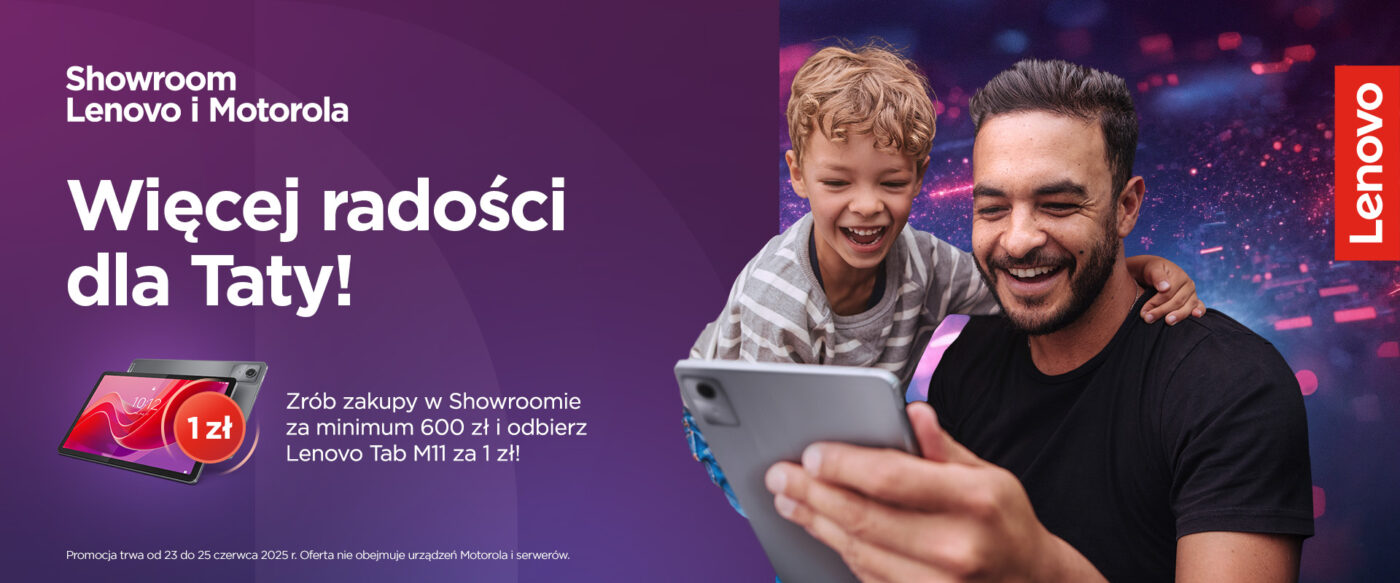 promocja tablet lenovo za 1 złoty przy zakupach za minimum 600 złotych