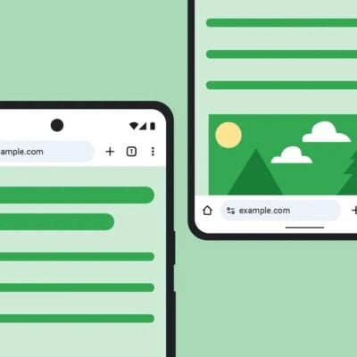 przeglądarka google chrome umożliwia przeniesienie paska adresu na dół ekranu