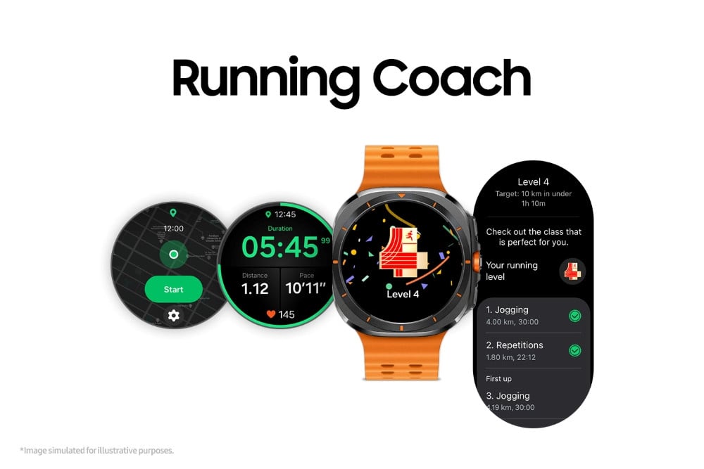 Samsung One UI 8 Watch Running Coach