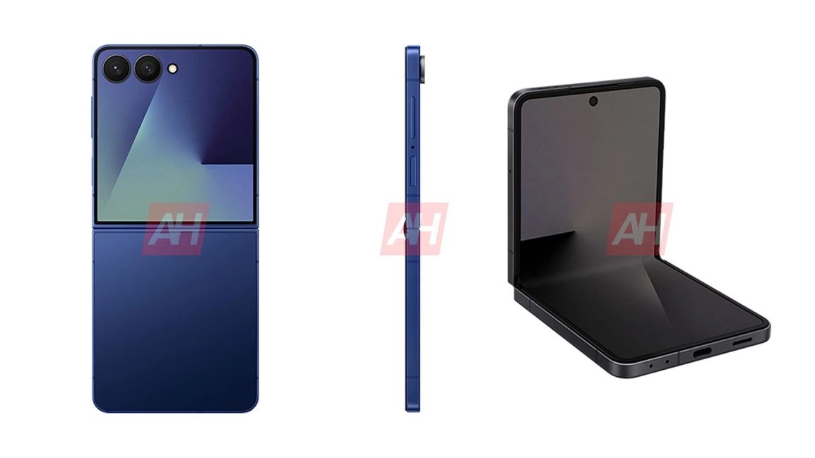 składany smartfon samsung galaxy z flip 7 foldable smartphone render