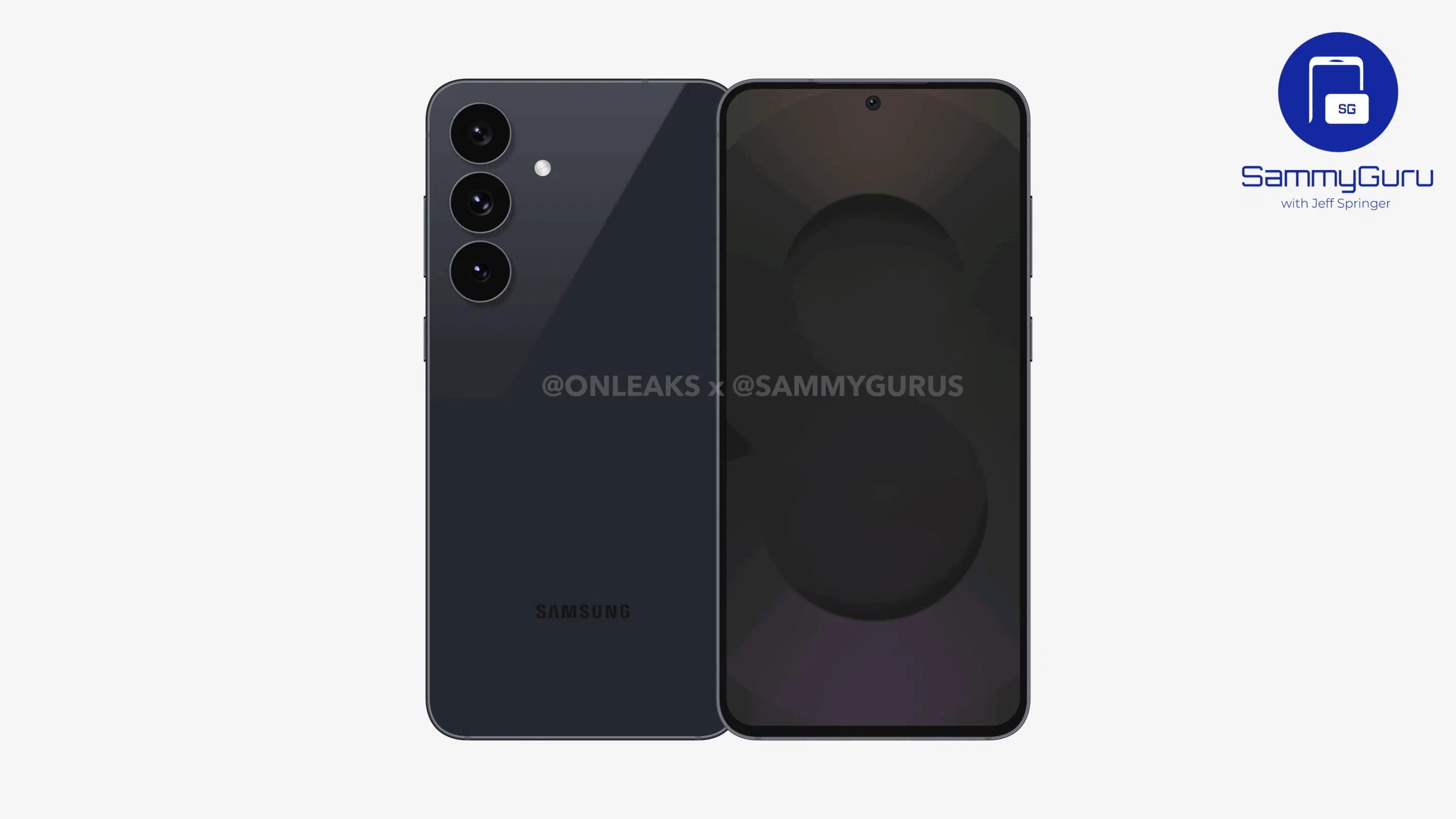 przedpremierowy render smartfona samsung galaxy s25 fe