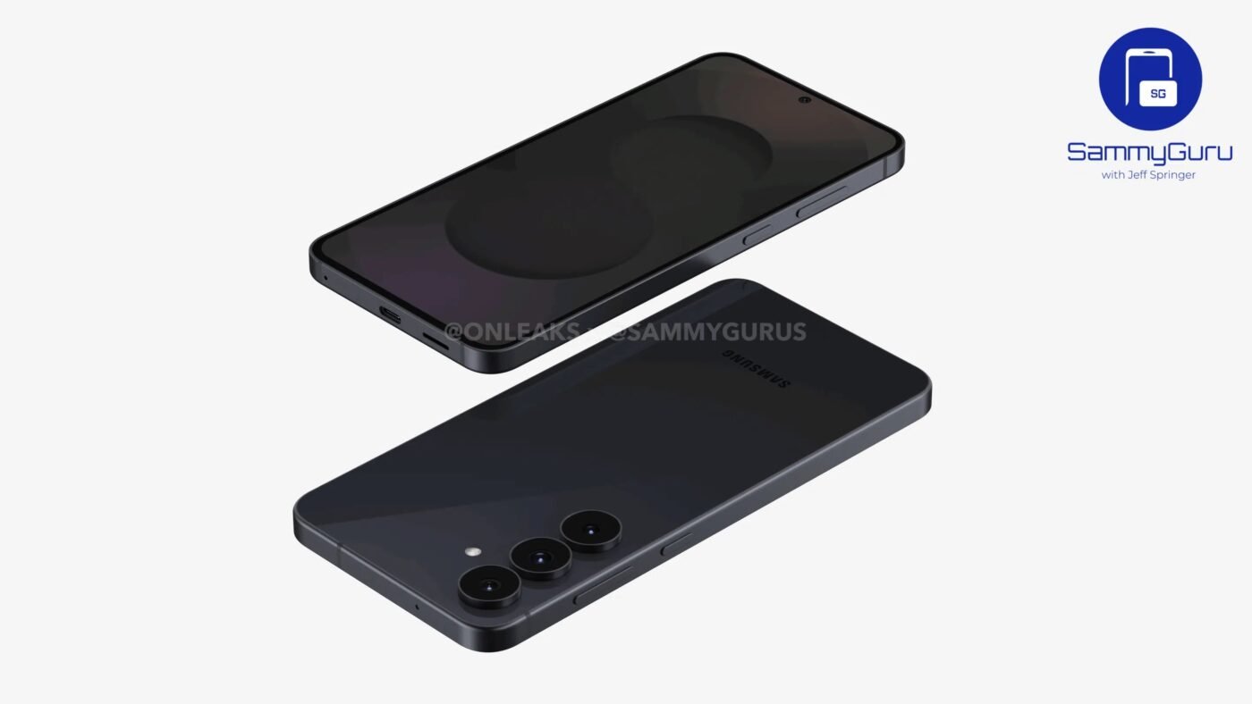 przedpremierowy render smartfona samsung galaxy s25 fe