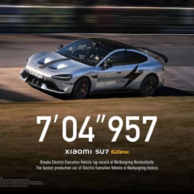 xiaomi su7 ultra rekord nordschleife