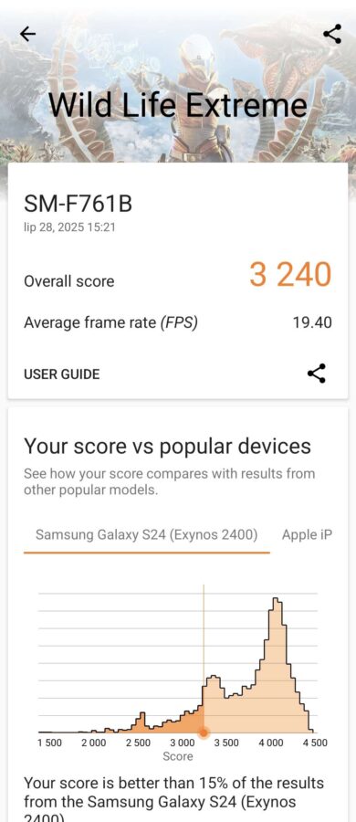 Recenzja Samsung Galaxy Z Flip 7 FE Tabletowo Test Opinia Benchamarki