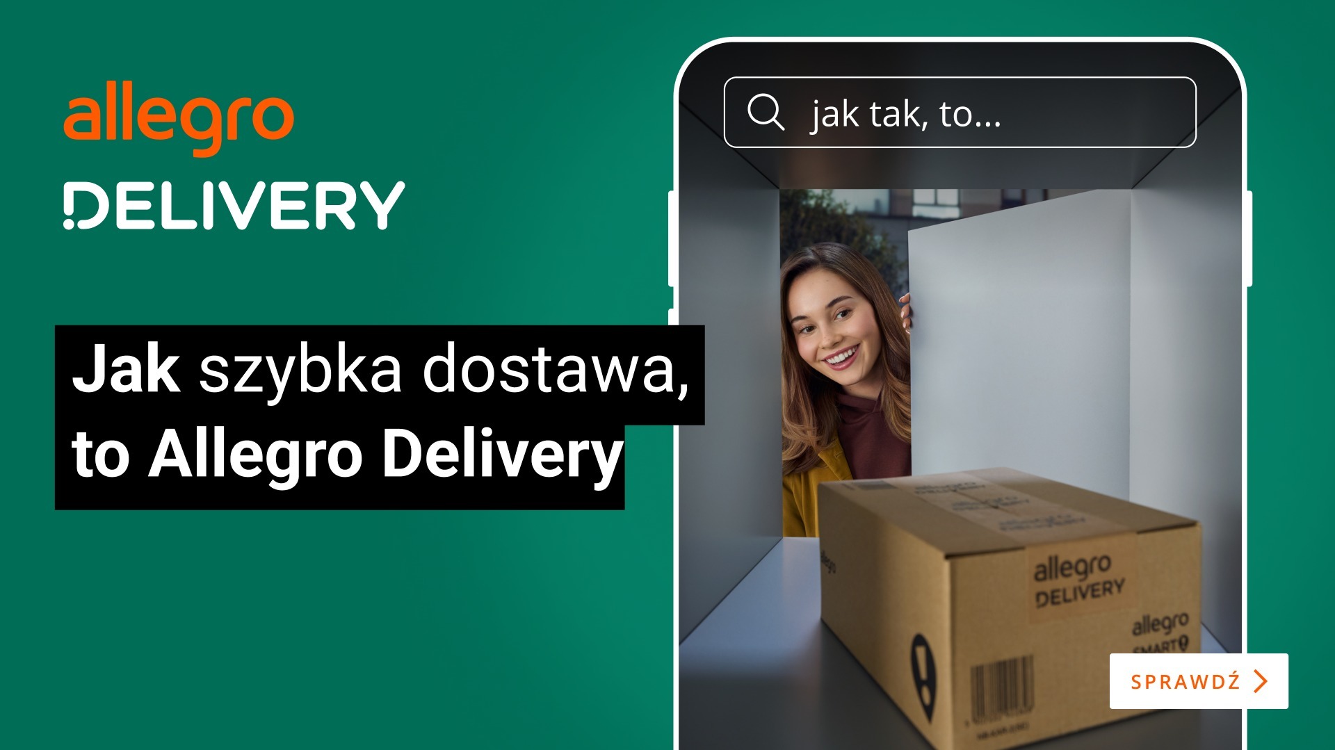 Usługa Allegro Delivery dostępna w sklepach Żabka