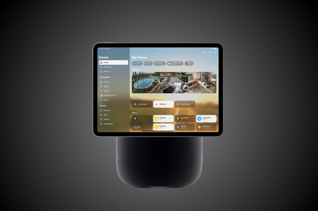Apple HomePod z ekranem