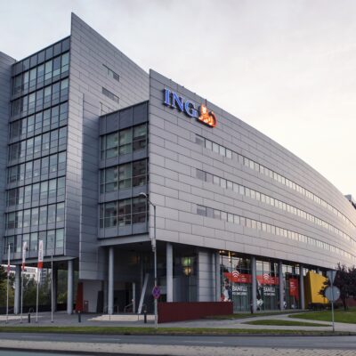 budynek ing bank śląski logo