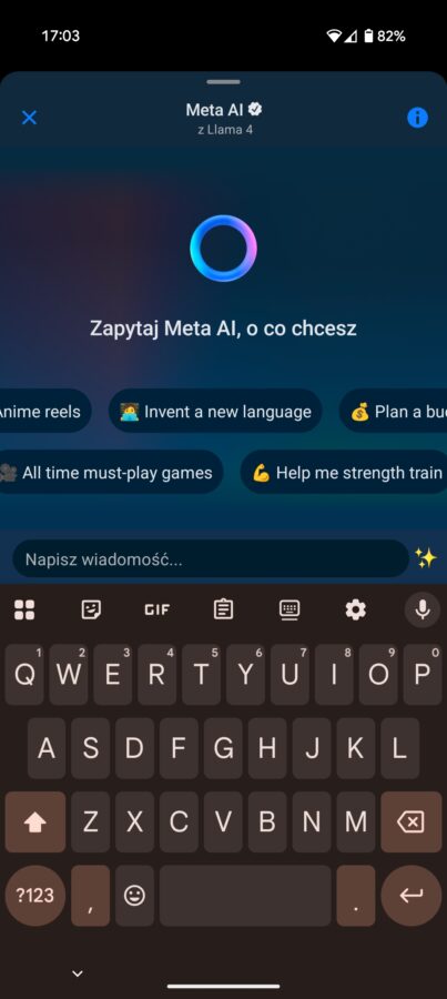 Meta AI chatbot AI Facebook