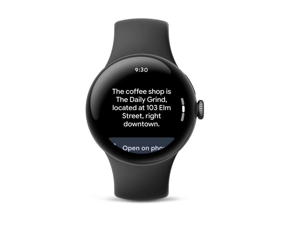 Gemini na Wear OS