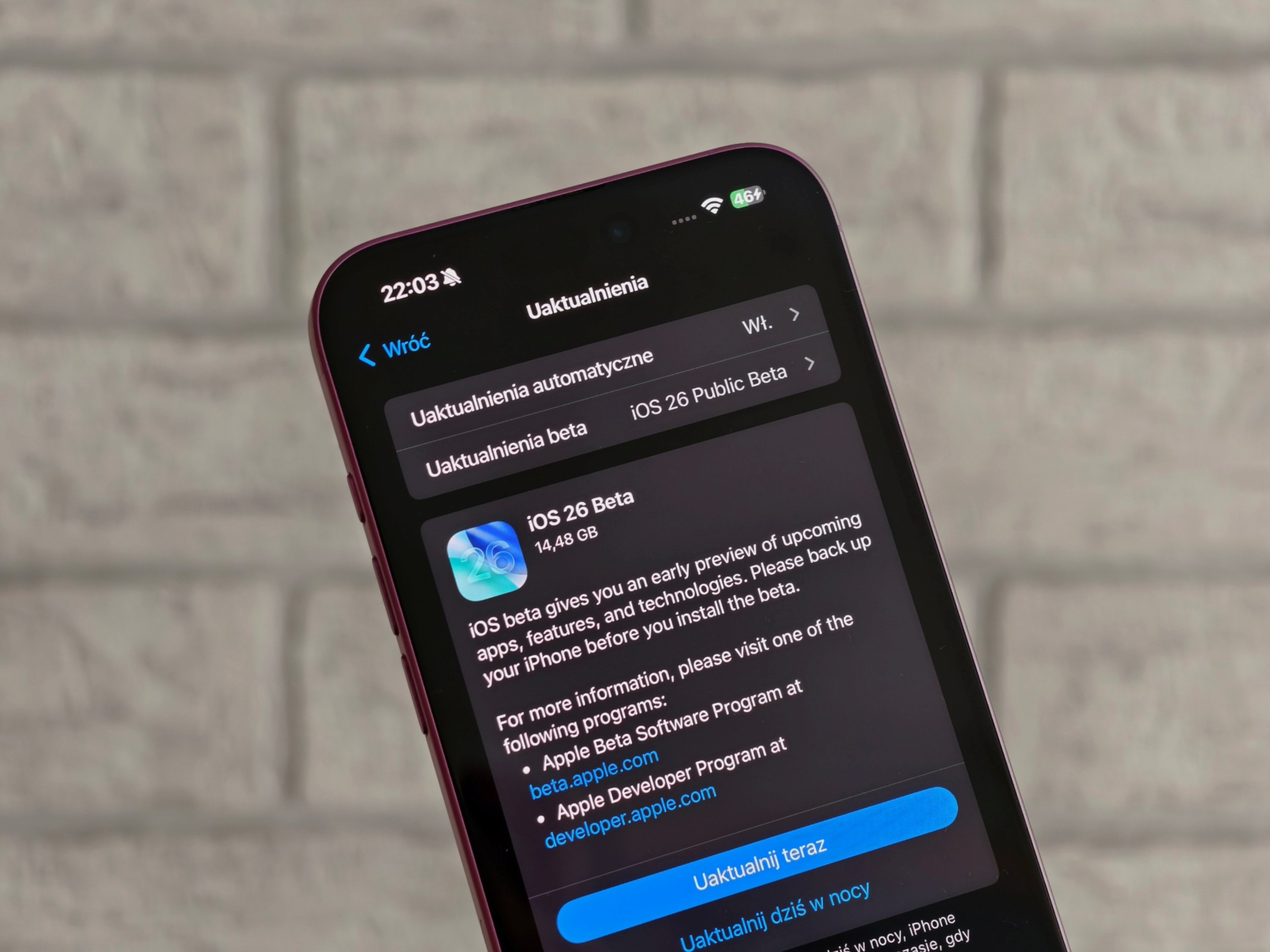 ios 26 public beta