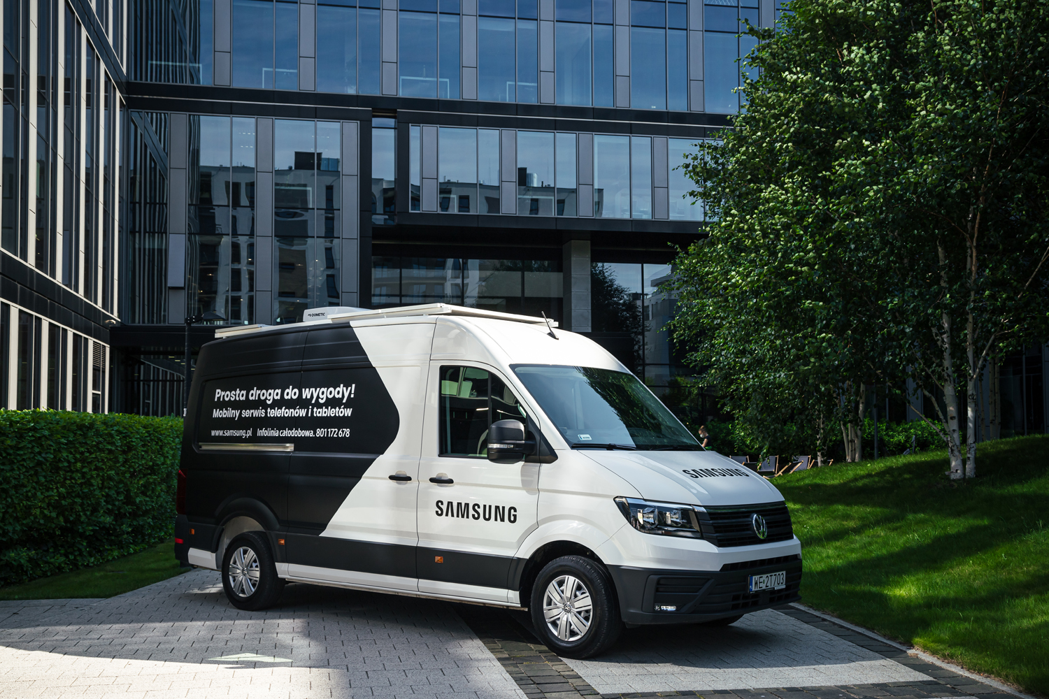 Mobilny serwis Samsunga