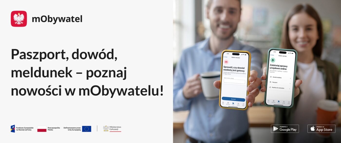 mObywatel wniosek o dowód i inne nowości