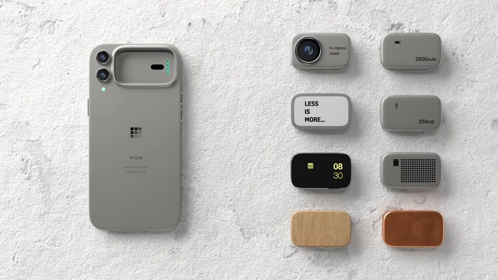 modułowy smartfon koncepcja mechanical pixel youtube