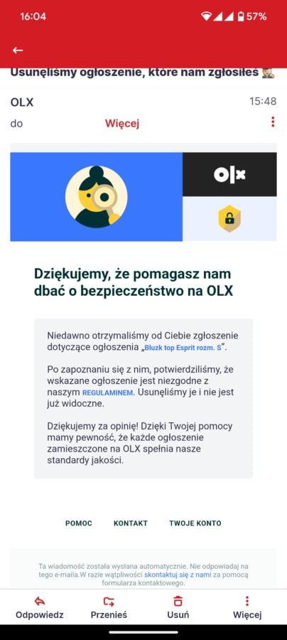 oszustwo na olx fot. tabletowo.pl