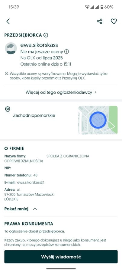 oszustwo na olx fot. tabletowo.pl