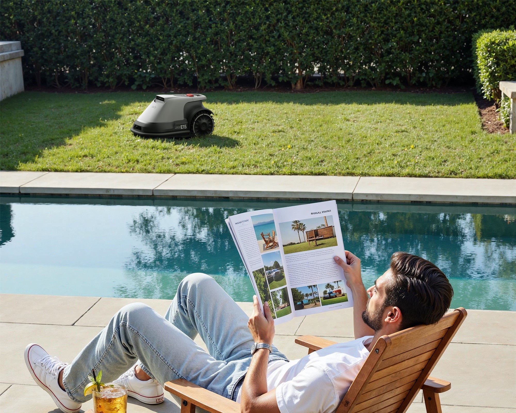 Robot koszący Eufy Lawn Mower E15