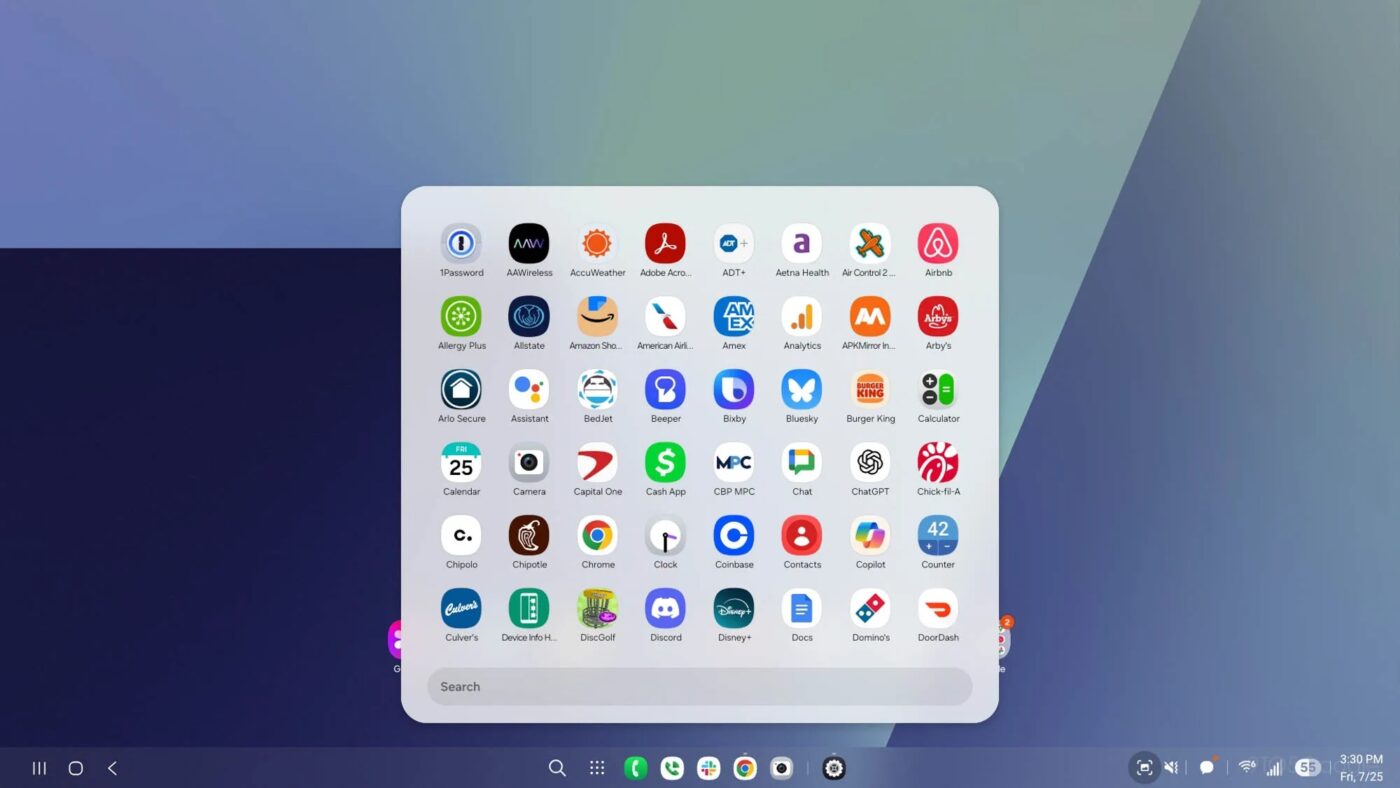 Samsung Dex One UI 8