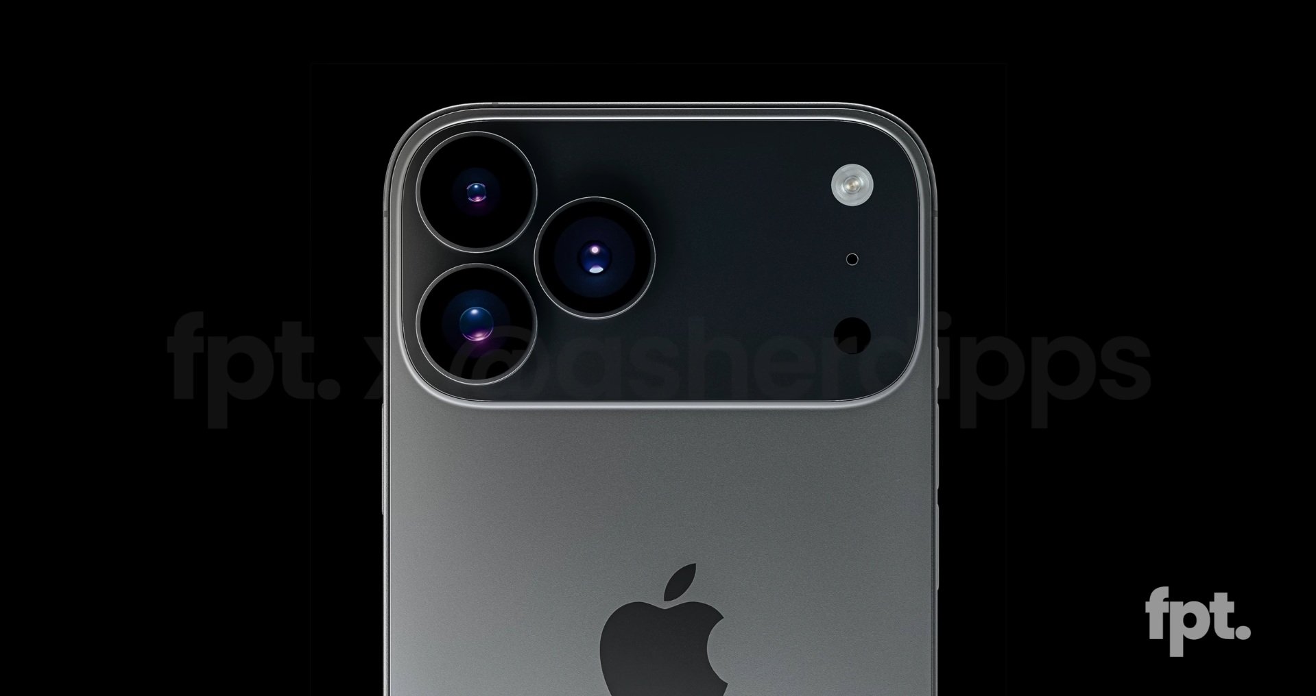 smartfon iphone 17 pro smartphone render