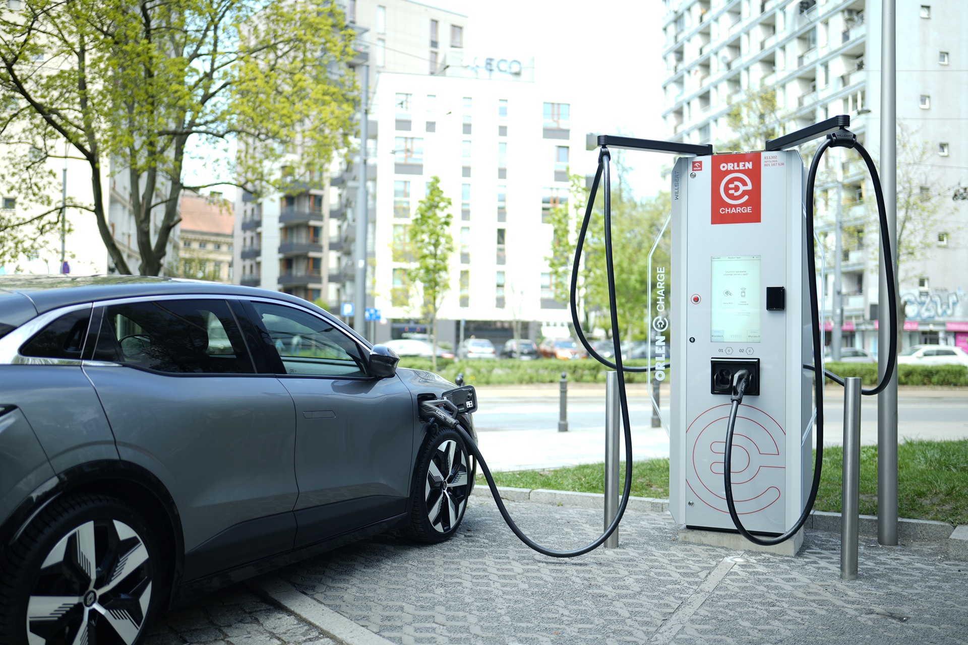 stacja ładowania pojazdów samochodów elektrycznych orlen charge