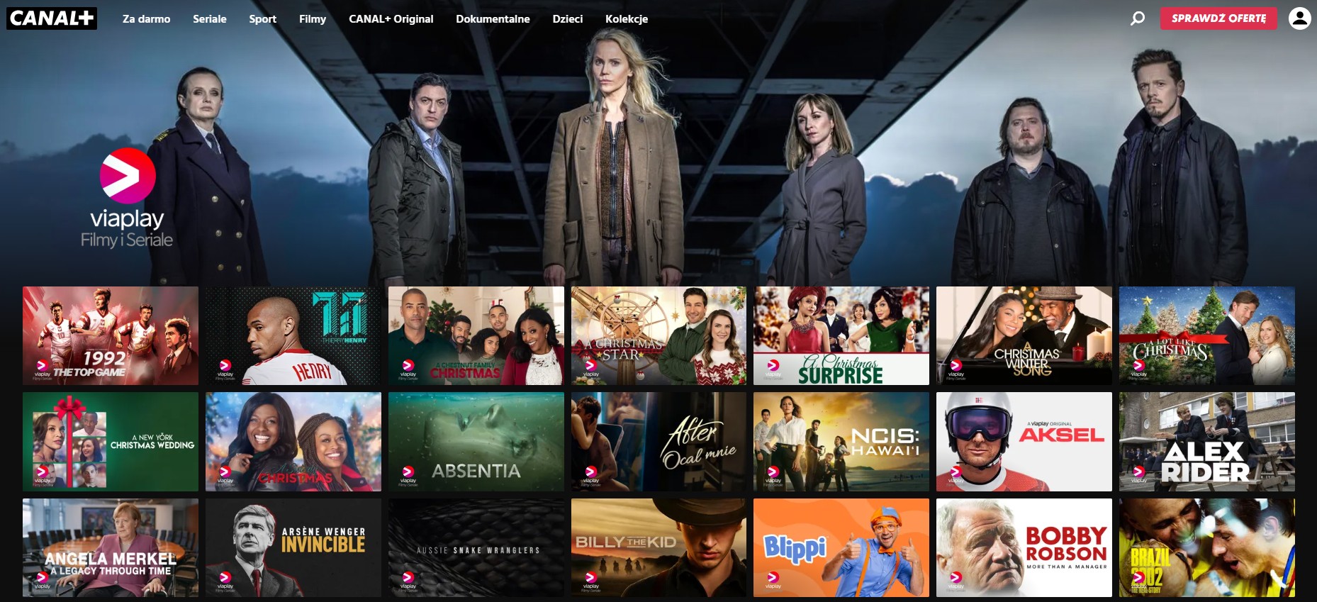 Pakiet Viaplay FIlmy i Seriale w Canal+, oferta, biblioteka