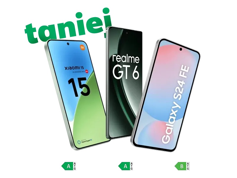 Smartfony taniej w Plusie, Xiaomi 15 Ultra, Realme GT6, Samsung Galaxy S24 FE