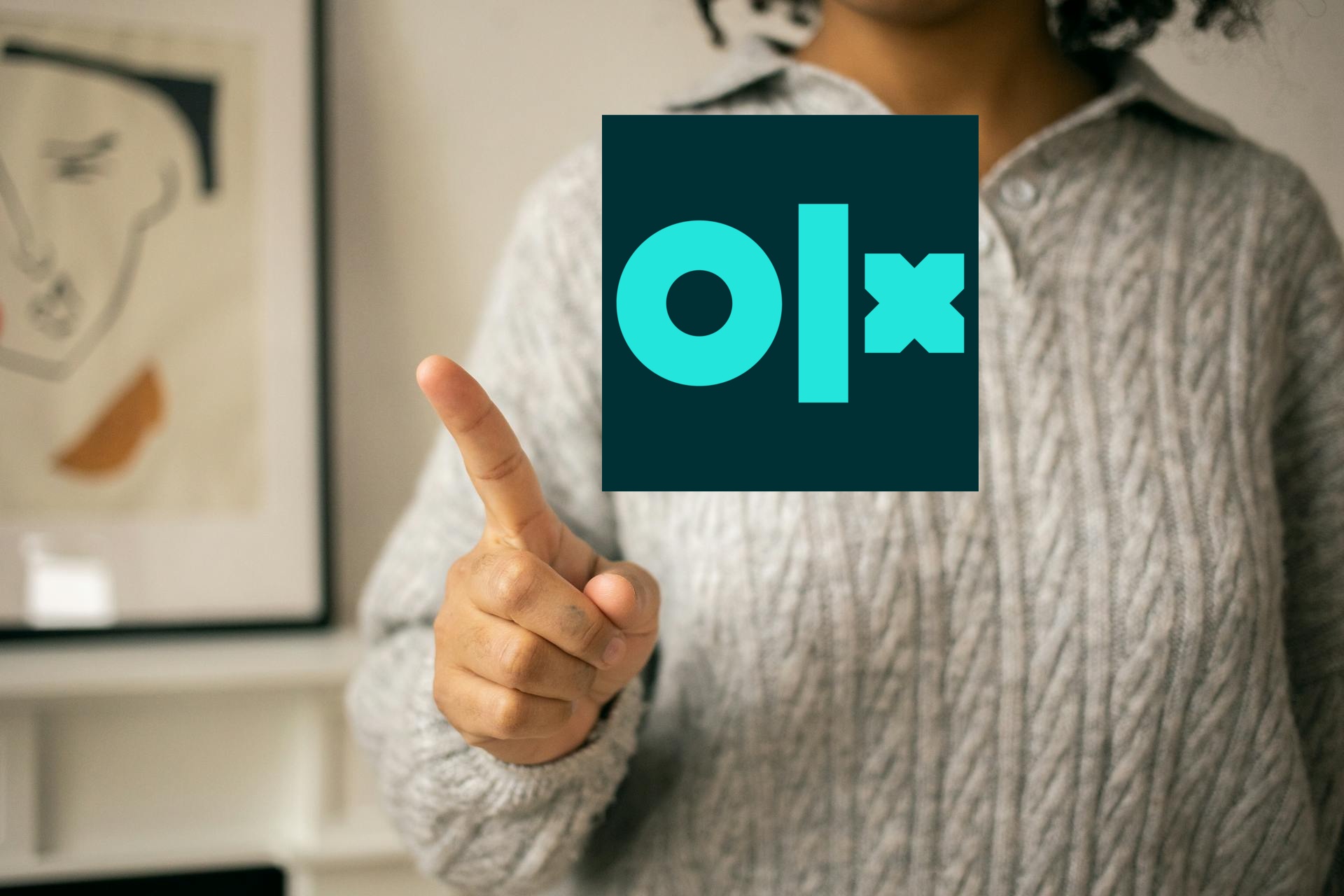warning ostrzeżenie olx logo