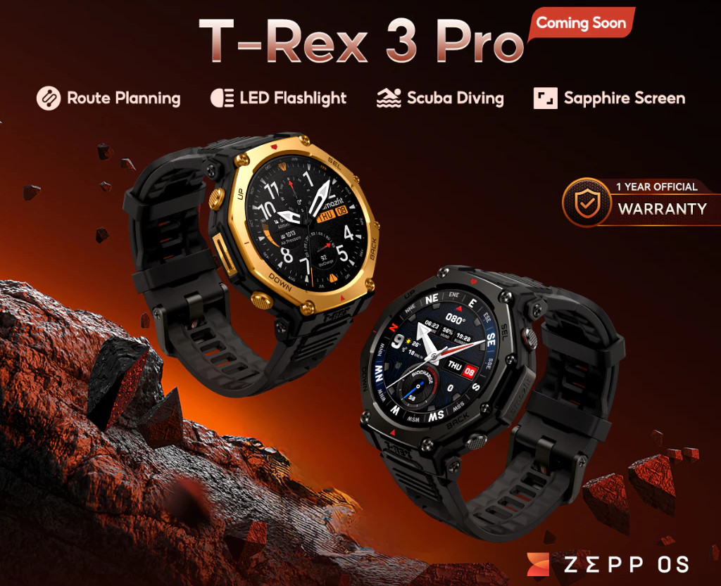 Amazfit T-Rex 3 Pro