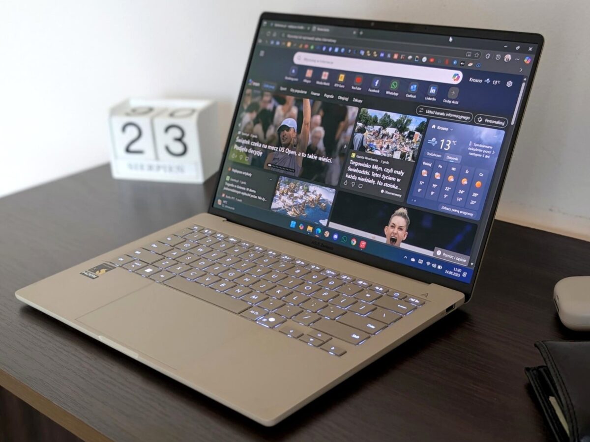 Asus Zenbook A14 UX3407 z Copilot