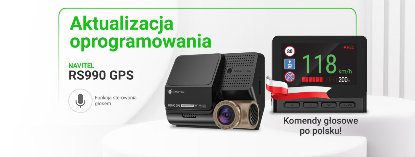 aktualizacja Navitel RS990 GPS komendy głosowe po polsku