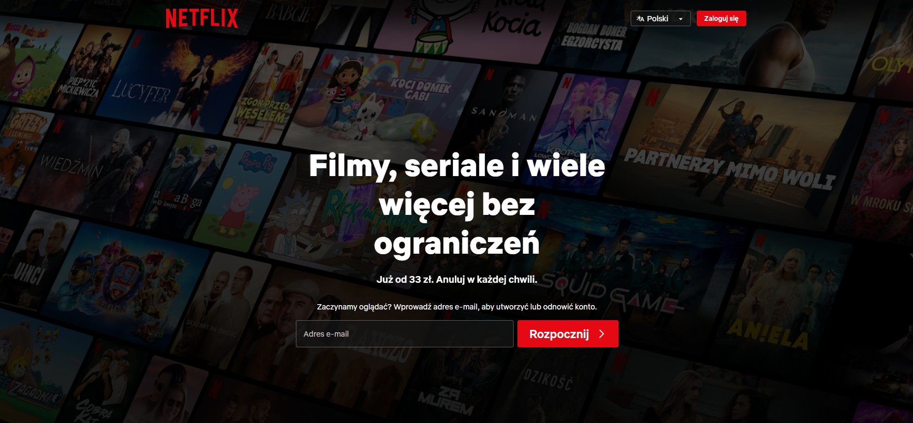Netflix, platforma vod, serwis streamingowy, filmy i seriale