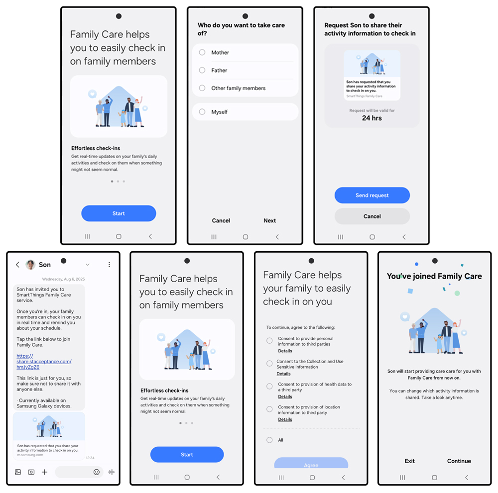 Samsung SmartThings Family Care