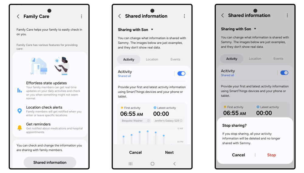 Samsung SmartThings Family Care