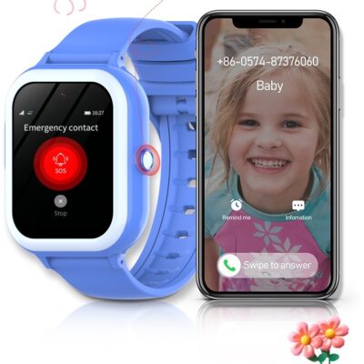 Smartwatch dla dziecka Rogbid K1, GPS, lokalizacja, aplikacja, SIM
