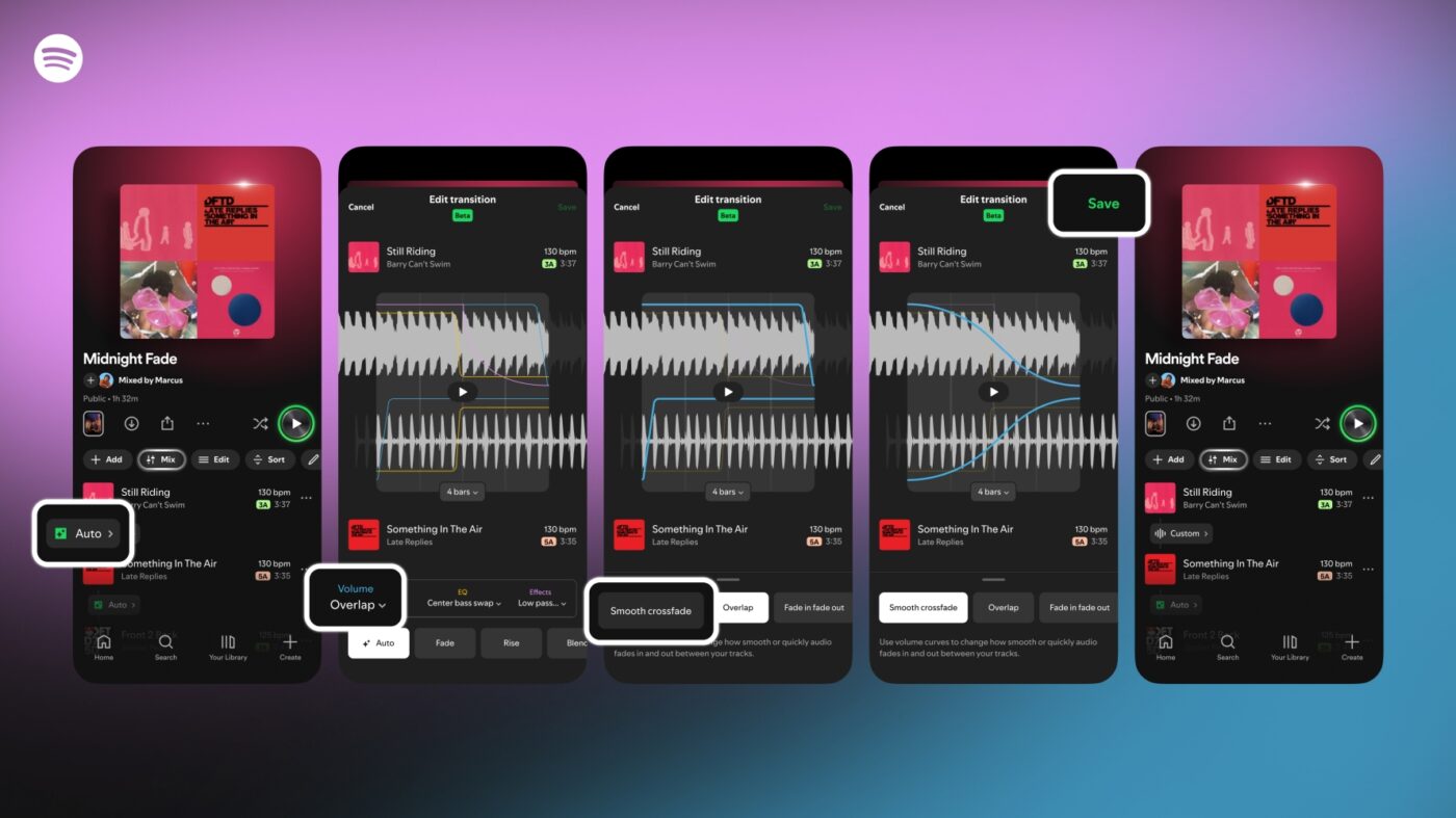 Spotify personalizacja playlisty miksy