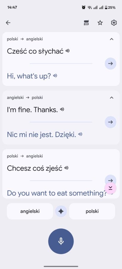 tłumacz google tłumaczenie rozmowy z dwóch różnych języków w czasie rzeczywistym źródło tabletowo.pl