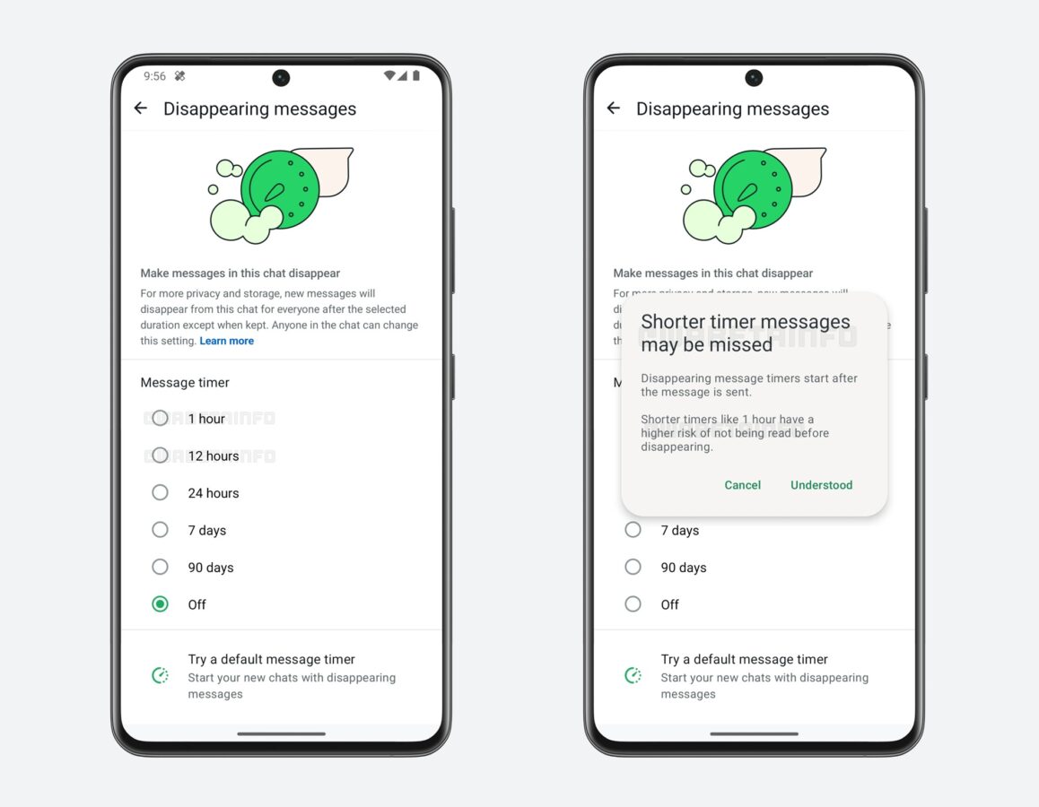 whatsapp znikające wiadomości godzina 12 godzin
